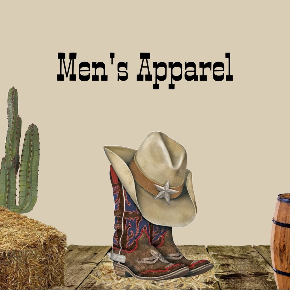 Men’s apparel